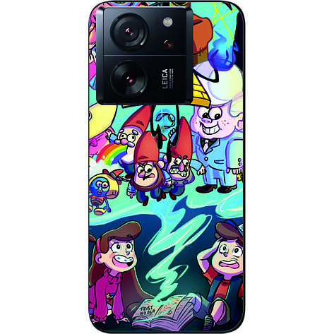 Силіконовий чохол Case для Xiaomi 13T з картинкою Гравіті Фолз, фото 1