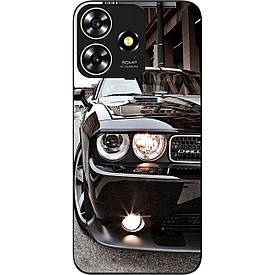 Бампер силіконовий Case для ZTE Blade A73 4G з малюнком Авто