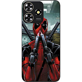 Силіконовий чохол Case для ZTE Blade A73 4G з картинкою Дедпул