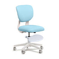 Детское эргономичное кресло с подставкой для ног Fundesk Buono Blue GL, код: 8080415