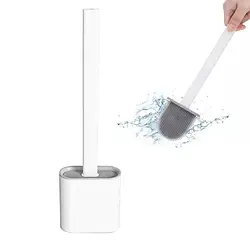 Йоршик для унітаза з силіконовою гнучкою щіткою 10х4.5х36 см