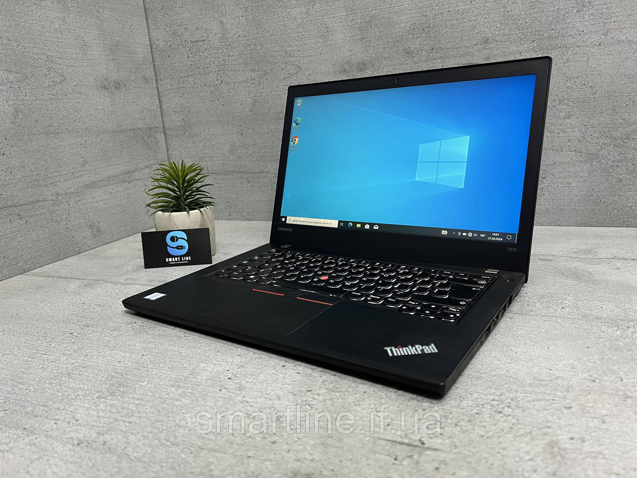 FullHD i5-6300U ips 128gb Мультимедійний ноутбук Lenovo Леново T470, фото 1