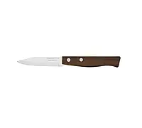Кухонный нож для овощей Tramontina Tradicional 76 мм с деревянной ручкой 22210-403