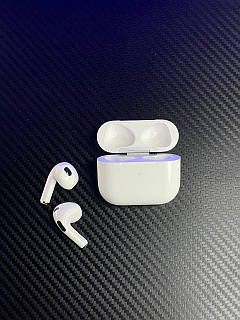 Навушники бездротові Premium AirPods 3 з кейсом для зарядки Білий, навушники вкладиші