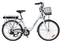 Велосипед на акумуляторній батареї HECHT PRIME WHITE