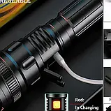 Ліхтарик ALmi, що перезаряджається, світлодіодний ліхтарик Wowlite S1600 - високий люмен, масштабований, 3 режими, ручне світло, фото 3