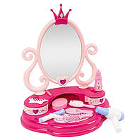 Детская игрушка Technok Toys Косметический столик 9 аксессуаров Pink (141227) IB, код: 8325602