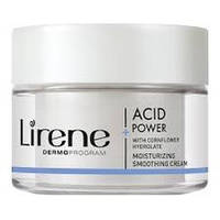 Увлажняющий крем для лица Lirene Acid Power Moisturizing Smoothing Cream With Cornflower Hydrolate, 50 мл