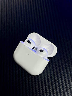 Бездротові навушники AirPods 3 Lite з кейсом для зарядки Білий, Bluetooth навушники вкладиші