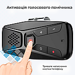 Гучний зв'язок Handsfree в автомобіль, Bluetooth-гарнітура Baccacn Т823, фото 6