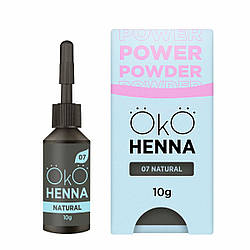 Хна для брів ОКО Power Powder №07 10 г, natural brown