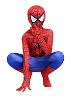 Дитячий костюм супер героя Spider Man Людина павук, комбінізон з балоклавою розмір С 100-110 см.
