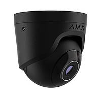 Дротова охоронна IP-камера Ajax TurretCam black (8Mp/4mm)