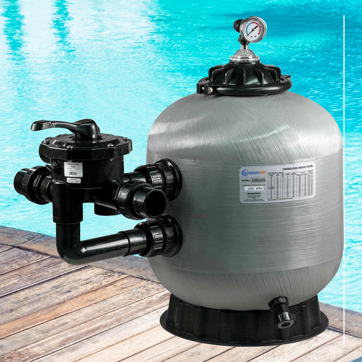 Пісочний фільтр для басейну Aquaviva MSD650 (16 м³/год, D650)