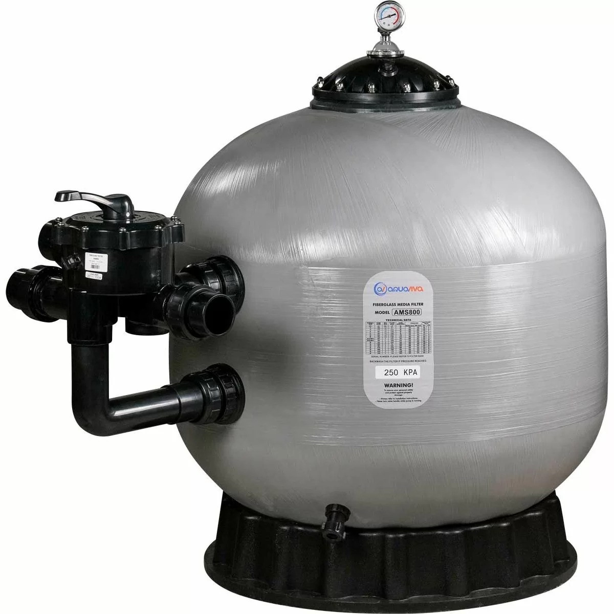 Пісочний фільтр до басейну Aquaviva MSD700B; 20 м³/год; бічне підключення