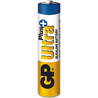 Батарейка GP Ultra Plus Alkaline LR03 (AАА), щелочная, 1шт, ТОЛЬКО ОРИГИНАЛ