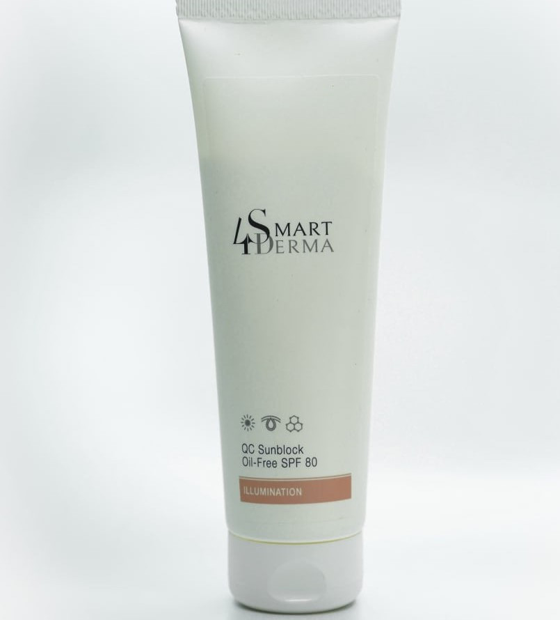 Антиоксидантний ультразахисний крем Smart4Derma Illumination QC Sunblock Oil-Free