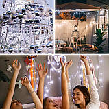 LITYBY Fairy Lights Акумулятор водонепроникний, 12M/120LED Різдвяні казкові вогні, 8 режимів Battery String Lights Outdoor, фото 4