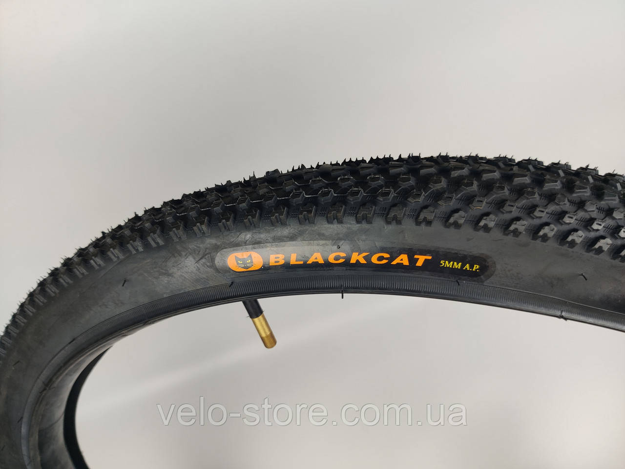 Велопокришка 27.5 х 1.95 Антипрокіл Black Cat. Покришка для велосипеда. Велосипедна шина.