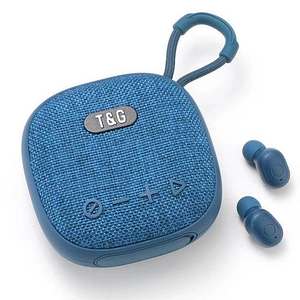 Bluetooth-колонка з навушниками TG813, з функцією speakerphone, радіо (60)