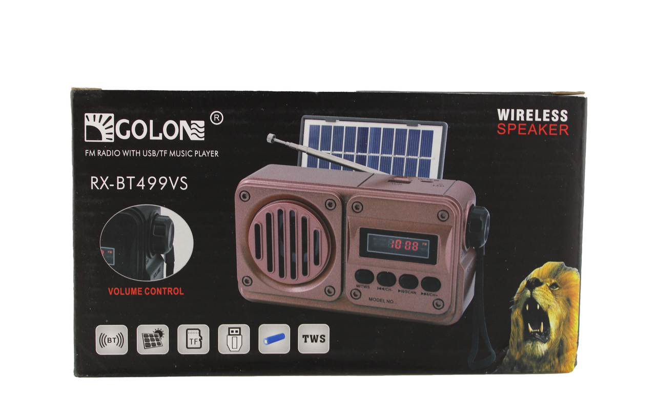 Радіоприймачі-GOLON-RX 499/ 8155 USB+SD (80)
