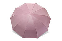 Розовый зонт на 10 спиц с фонариком