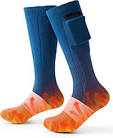 Шкарпетки з підігрівом Warmco Heated Socks для чоловіків і жінок - 2024 Модернізований 5000 мАч Акумулятор з теплоізоляцією Sox