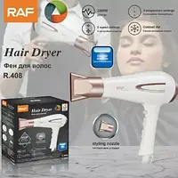 Фен для волос RAF R408 Электрический фен волос Фены для сушки волос Профессиональный фен для волос kp
