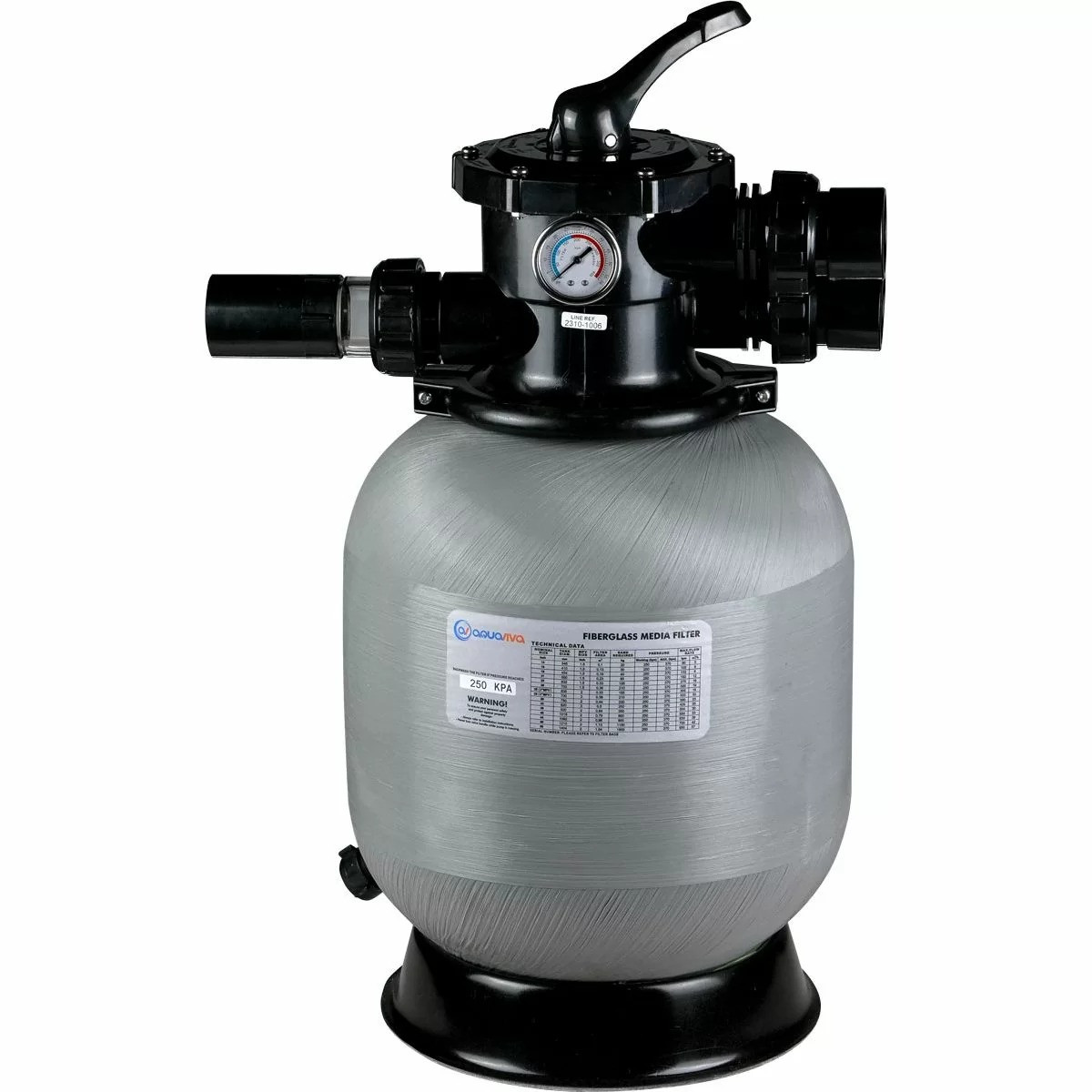 Пісочний фільтр для басейну Aquaviva M550 (12 м³/год, D450)