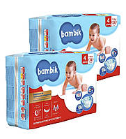 Подгузники детские одноразовые Bambik Jumbo 4 MAXI 7-18 кг. 36 шт