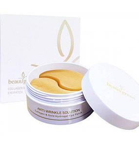 Патчі гідрогелеві з золотом і колагеном BeauuGreen Collagen and Gold Hydrogel Eye Patch, 60 шт