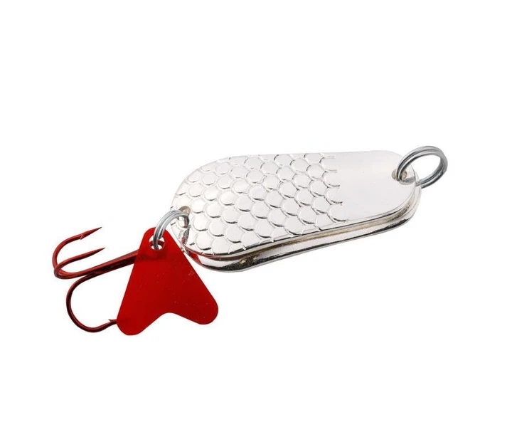 Блешня Spinnex подвійна PIKE срібло/срібло вага 16 г, фото 1