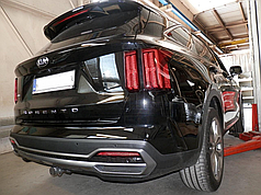 Фаркоп Kia Sorento MQ4 2020- (Кіа Соренто 4) швидкоз'ємний на ручці