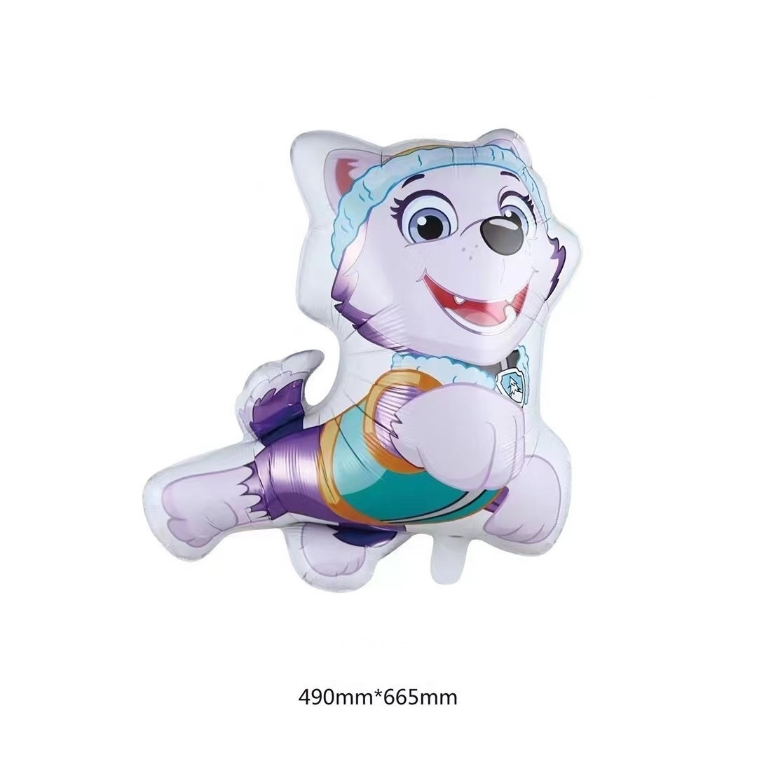 Фольгована кулька фігура Щенячий патруль Еверест 49х66 см, фото 1