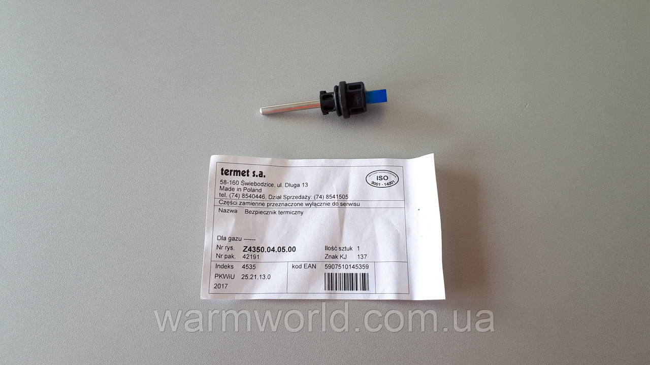 Z4350.04.05.00 Тепловий запобіжник 115 °C Termet
