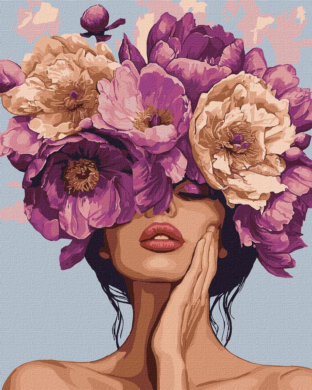 Картина за номерами 40×50 см. Квіткова мелодія Ідейка КНО8416, фото 1