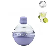 Сферична форма для льоду Фіолетова iC227