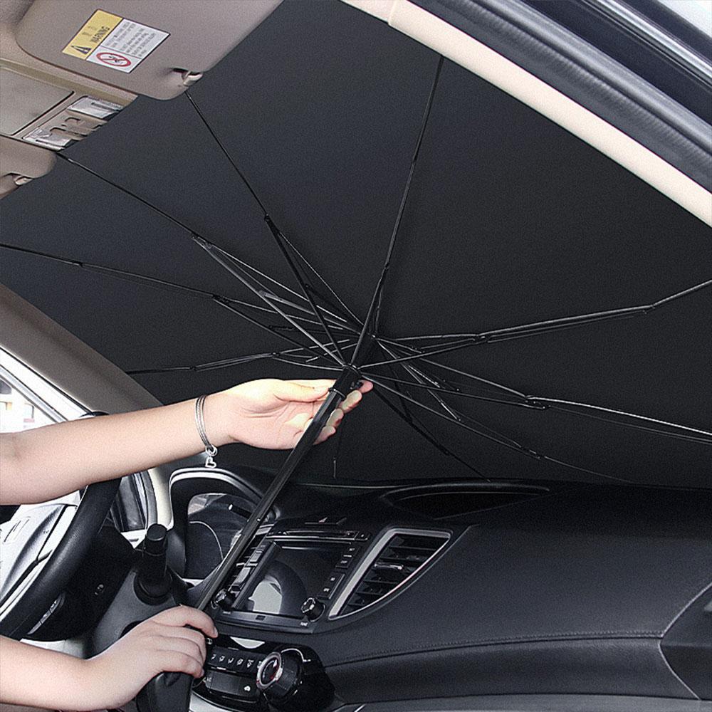 Автомобільна сонцезахисна парасолька для лобового скла SunShield iC227