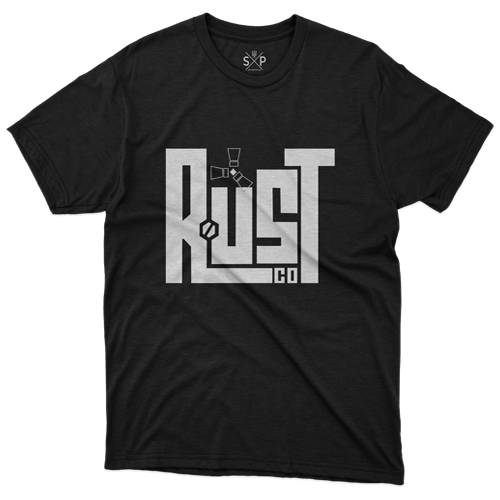 Футболка  з принтом Rust co, фото 1