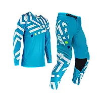 Комплект формы Leatt Ride Kit Moto 3.5, Cyan, 32/M