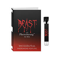 Духи с феромонами PheroStrong pheromone Beast for Men 1мл TS, код: 8383996