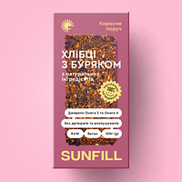 Хлібці буряк Sunfill, 100 г
