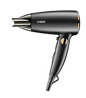 Фен для сушки и укладки волос со складной ручкой VGR V-439 TS, код: 8199142