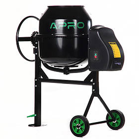 Бетонозмішувач СМ-140 28-30об/хв. 550 Вт, 140 л (вінець із чавуну) APRO 083740