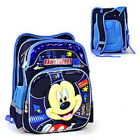 Рюкзак школьный Микки MiC (N00206) 35х20х40 см Синий TS, код: 7566786