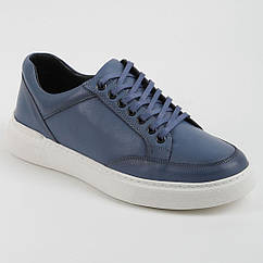 Кеди чоловічі синій шкіряні 339904 40 (26) Fashion, 8034504 — 688