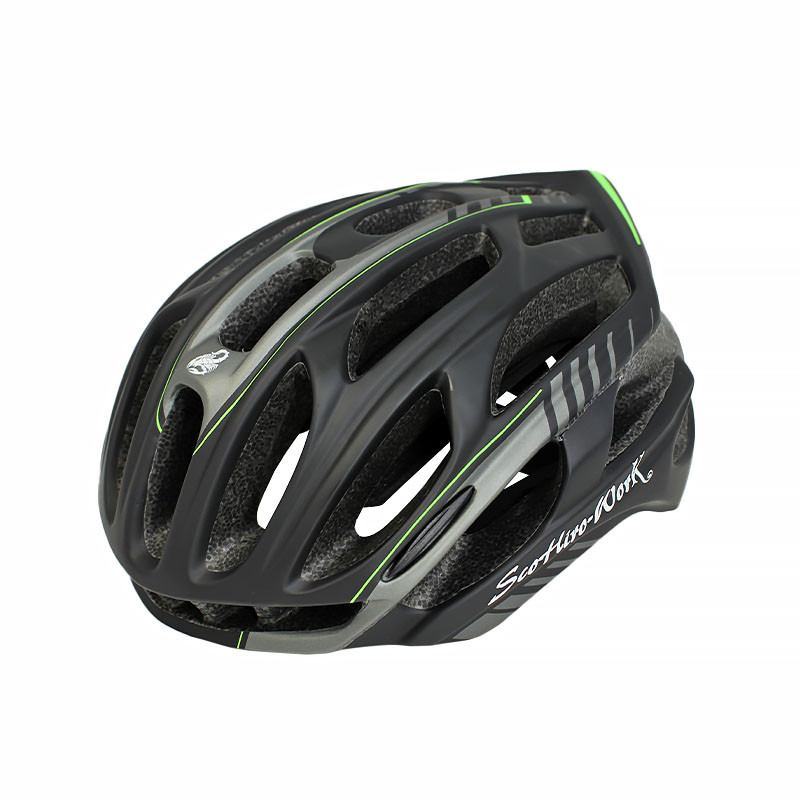 Тор! Шлем велосипедный защитный Helmet Scorpio-Works MD-72 Black M - фото 2 - id-p2146954301