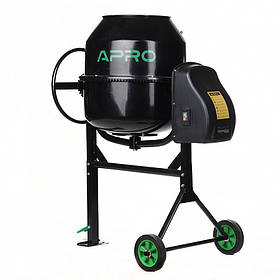 Бетонозмішувач СМ-180 28-30об/хв. 850 Вт, 180 л (вінець із чавуну) APRO 083742