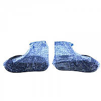 Тор! Водонепроницаемые чехлы-бахилы на обувь от дождя размер Размер S Синие
