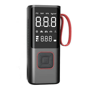 Автомобільний бездротовий повітряний насос Car Air Pump ATJ-6988 Акумуляторний портативний компресор